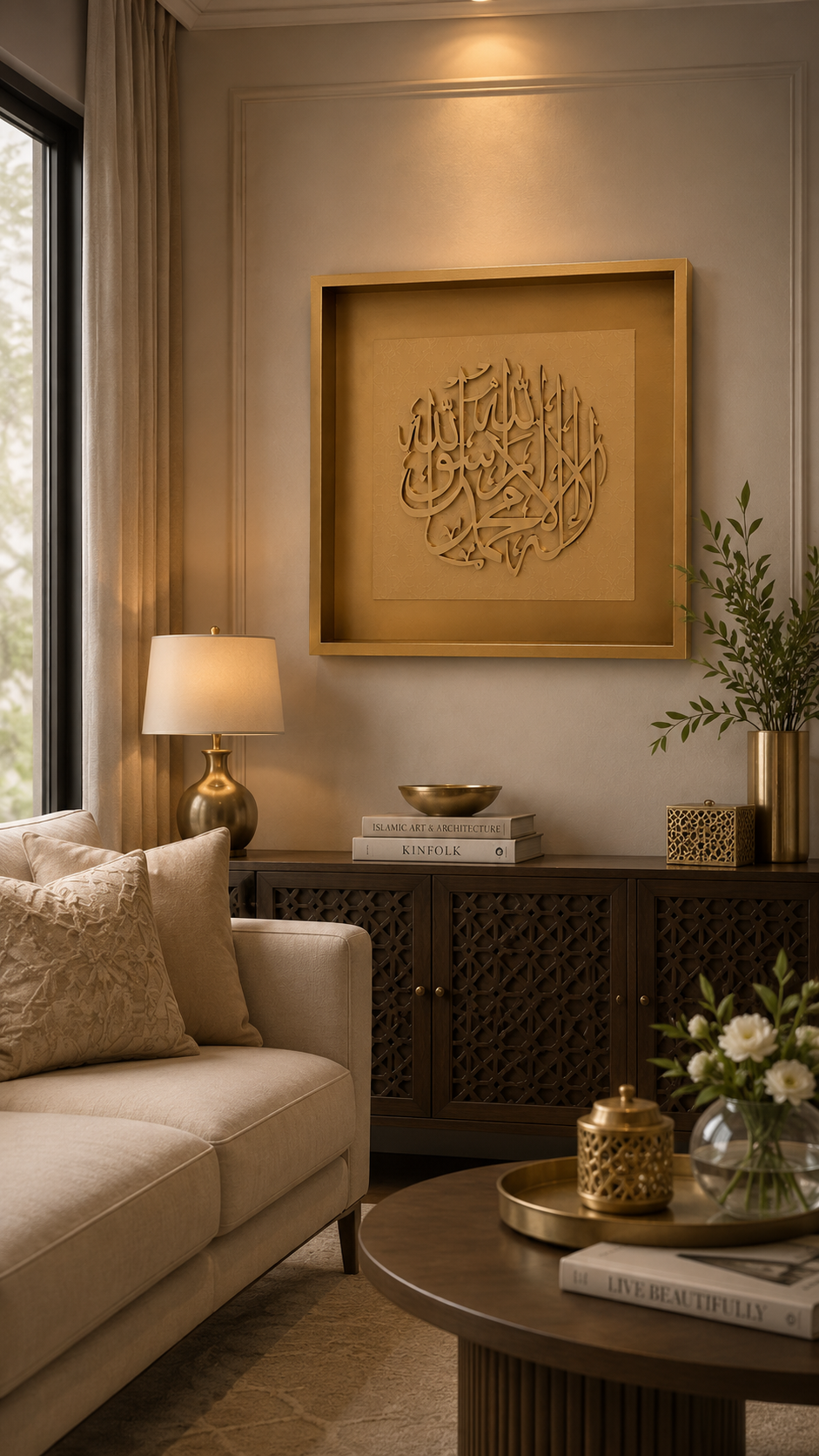 Shahadah Monochrome - Gold